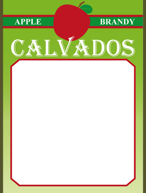 Etiqueta de Calvados