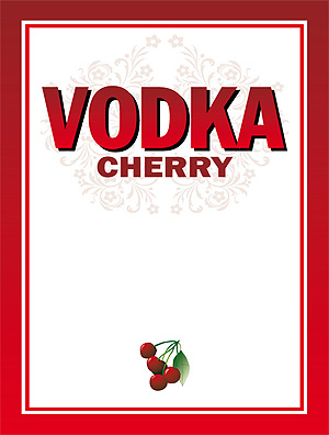 Etiqueta de Vodka