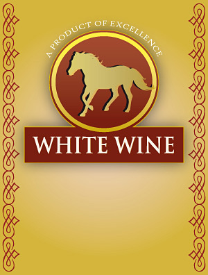 Etiqueta de Vino Blanco