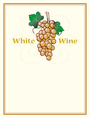 Etiqueta de Vino Blanco